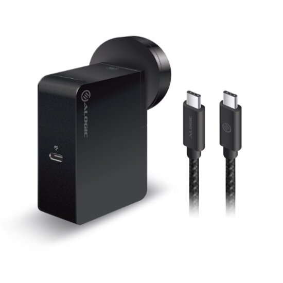 Alogic USB C Power Adapter 60W Black Colour UV Oil-preview.jpg